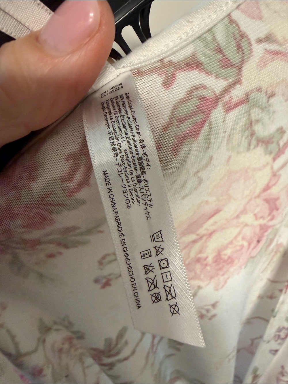 Flora Nikrooz Floral Wrap Robe Small Lace Trim Pockets Romantic Cottagecore - Picture 7 of 9